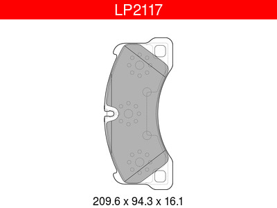 JARRUPALASARJA DELPHI ETU, PORSCHE, VW - Jarrupalasarjat - LP2117 - 1