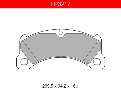 JARRUPALASARJA DELPHI ETU, PORSCHE - Jarrupalasarjat - LP3217 - 1