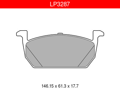 JARRUPALASARJA DELPHI, ETU, SEAT / SKODA / VOLKSWAGEN - Jarrupalasarjat - LP3287 - 1