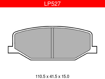 JARRUPALASARJA DELPHI ETU, SUZUKI - Jarrupalasarjat - LP527 - 1