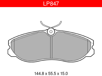 JARRUPALASARJA DELPHI ETU /TAKA, FORD, NISSAN - Jarrupalasarjat - LP847 - 1