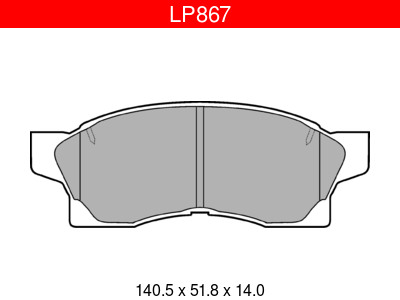 JARRUPALASARJA DELPHI ETU, TOYOTA MR2 - Jarrupalasarjat - LP867 - 1