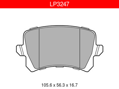 JARRUPALASARJA DELPHI TAKA, AUDI A6, Q3, SEAT VOLKSWAGEN CC - Jarrupalasarjat - LP3247 - 1