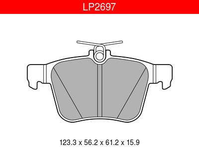 JARRUPALASARJA DELPHI TAKA, AUDI SKODA VOLKSWAGEN - Jarrupalasarjat - LP2697 - 1
