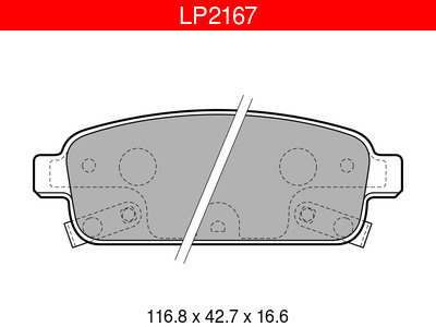 JARRUPALASARJA DELPHI TAKA, CHEVROLET, OPEL - Jarrupalasarjat - LP2167 - 1