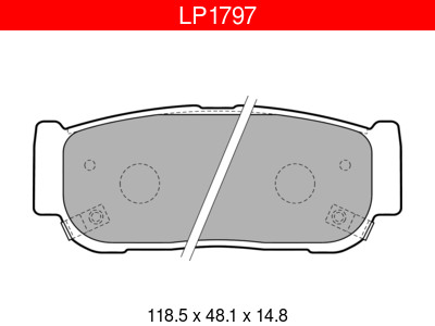 JARRUPALASARJA DELPHI TAKA, KIA, SSANGYONG - Jarrupalasarjat - LP1797 - 1