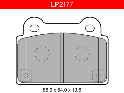 JARRUPALASARJA DELPHI TAKA, MITSUBISHI - Jarrupalasarjat - LP2177 - 1