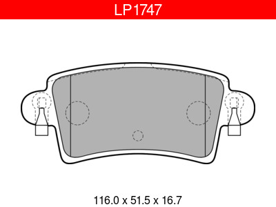 JARRUPALASARJA DELPHI TAKA, NISSAN, OPEL, RENAULT - Jarrupalasarjat - LP1747 - 1