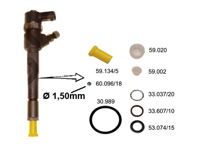 KORJAUSSARJA - Common Rail muut varaosat - 60124-07 - 1