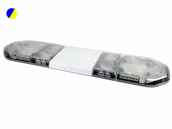 AXIXTECH Legion Dual Color led-majakkapaneeli - 1252mm / Keltainen+Sininen / 12V - LED-majakkapaneelit 1000-1299mm - 1603-151997 - 1