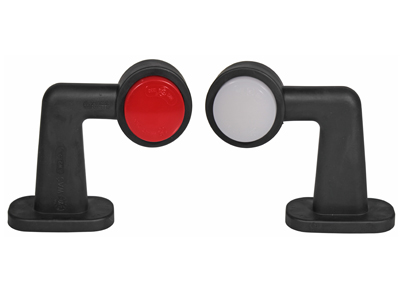 LED NEON EFFECT KUMIV. ÄÄRIVALO OIK. 12/24V 148X125X49 MM - Kumivarsi äärivalot - 1606-27767 - 1