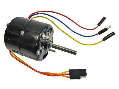 LÄM.MOOT. 24V 1X8MM 3-NOP. - Puhallinmoottorit & vastukset merkkihaku - 9000-0847 - 1