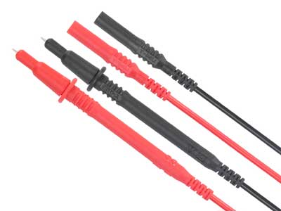 UNI-T UTL07 Mittapäät johdolla 2kpl - Suoramalli - Korjaamotesterit ja mittausvälineet - 1711-UTL07 - 1