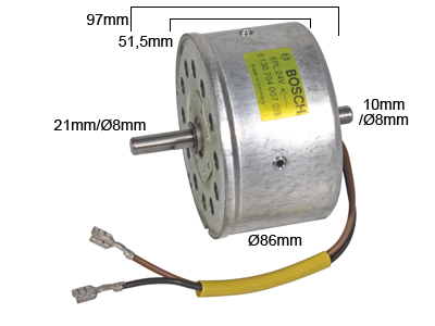 MOOTTORI WEBASTO - Puhallinmoottorit & vastukset merkkihaku - 0130704007 - 1