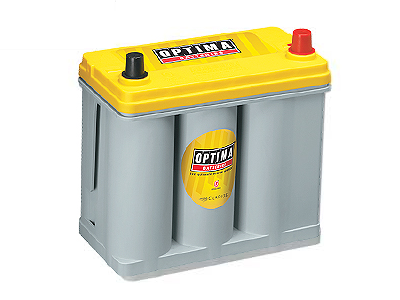 OPTIMA YELLOW TOP 8073-176 38AH - Optima vene- ja vapaa-ajan akut - 1810-YTR27 - 1