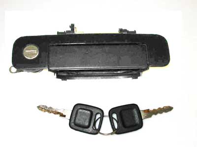 OVENKAHVA+LUKKO OIK. AUDI - Auton ovenkahvat ja -lukot - 1033-0457 - 1