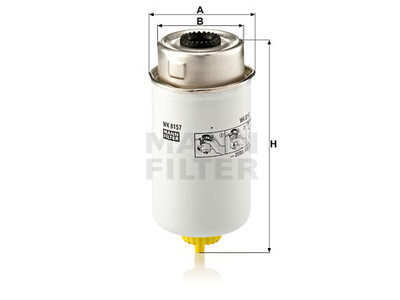 POLTTOAINESUODATIN MANN, FORD - Polttoainesodattimet - 1482-WK8157 - 1