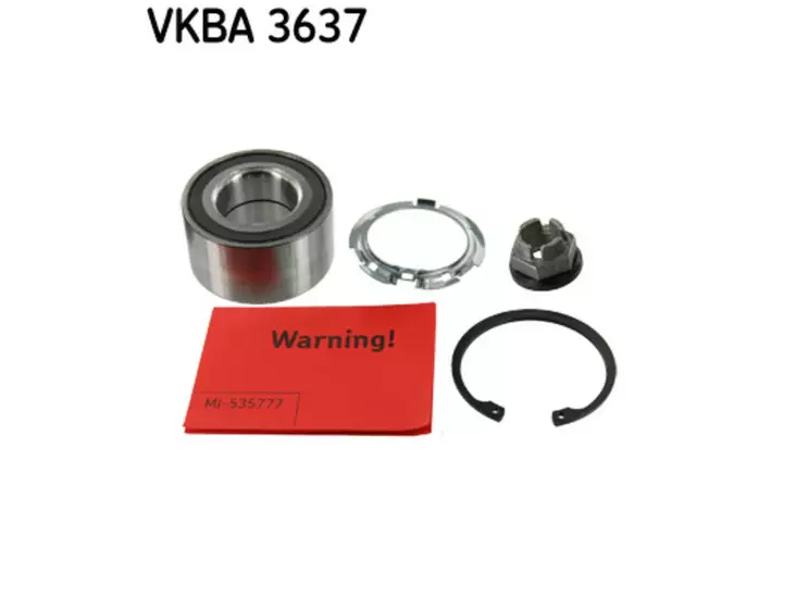 PYÖRÄNLAAKERISARJA SKF, ETU, DACIA, MERCEDES-BENZ, NISSAN, RENAU - Pyöränlaakerisarjat - VKBA3637 - 1