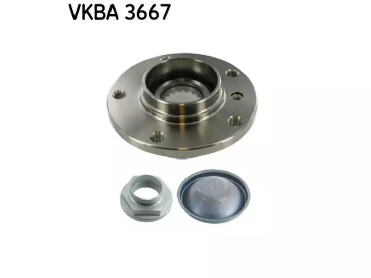 PYÖRÄNLAAKERISARJA SKF, ETU/TAKA, BMW - Pyöränlaakerisarjat - VKBA3667 - 1