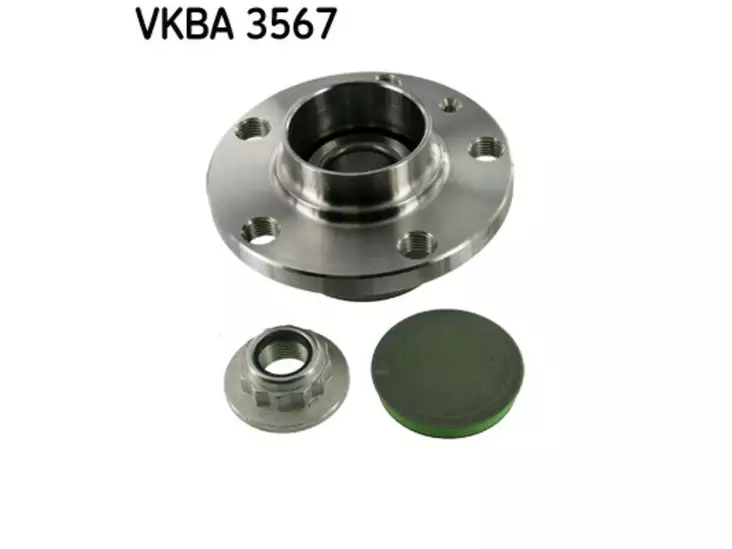 PYÖRÄNLAAKERISARJA SKF, TAKA, AUDI, SEAT, SKODA - Pyöränlaakerisarjat - VKBA3567 - 1