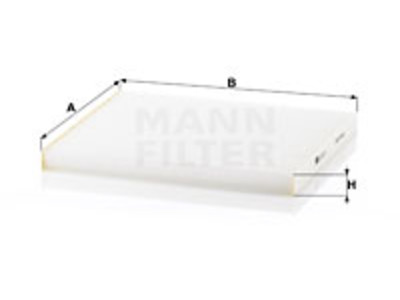 RAITISILMASUODATIN MANN, HYUNDAI - Raitisilmasuodattimet - 1482-CU26017 - 1