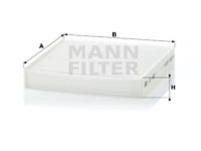 RAITISILMASUODATIN MANN, SUZUKI - Raitisilmasuodattimet - 1482-CU1827 - 1