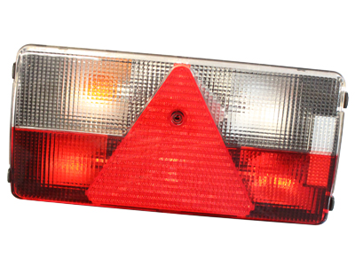 TAKAVALO VASEN TAKASUMUV+PER.VALO - Halogen perävaunuvalaisimet - 341032-657 - 1