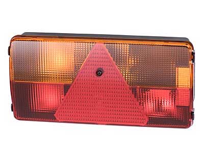 Talmu 1184 Combi takavalo + sumuvalo - vasen (341032-317) - Halogen perävaunuvalaisimet - 341032-317 - 1