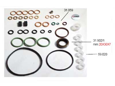 TIIVISTESARJA 096010-0300 - Tiiviste ja korjaussarjat - 31487 - 1