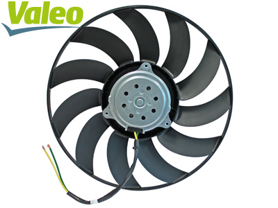 VAPAATUUL. 380MM AUDI A6 04- - Vapaatuulettimet ja vastukset merkkihaku - 9033-696017 - 1