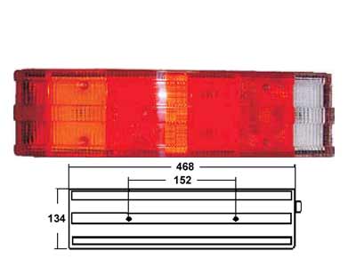 VARAL.ATEGO+SPRINTER 468MM - 7- Kammiovalaisimet varaosat - 1608-4727 - 1