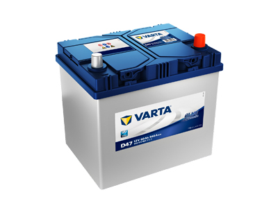 Varta D47 Blue Dynamic käynnistysakku 12V 60Ah 540A -/+ - VARTA käynnistysakut - 1810-D47 - 1