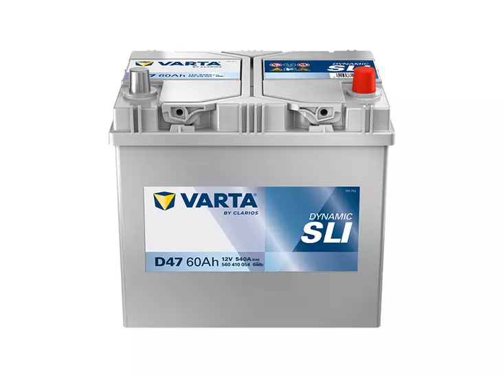VARTA DYNAMIC SLI 60AH 540A 232X173X225MM -/+ - VARTA käynnistysakut - 1820-D47 - 1