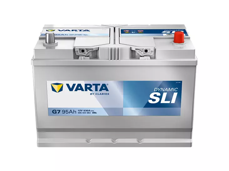 VARTA DYNAMIC SLI 95AH 830A 306X173X225MM -/+ - VARTA käynnistysakut - 1820-G7 - 1