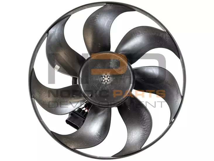 NPD Jäähdyttimen vapaatuuletin 345mm 250/150W - Audi / Seat / Volkswagen / Skoda - Vapaatuulettimet ja vastukset merkkihaku - CF63-1857 - 1