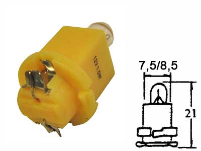 POLTTIMO 12V 1 5W BAX KELTAINEN Adita Verkkokauppa polttimo-12v-1-5w-bax-keltainen-adita-verkkokauppa