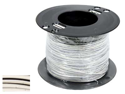 ICC autojohto kaksivärinen 0,75mm2 Valkoinen & Musta - Autojohdot 0.75mm2 - 02311308 - 1