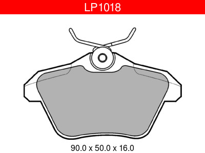 JARRUPALASARJA DELPHI TAKA, ALFA, LANCIA - Jarrupalasarjat - LP1018 - 1