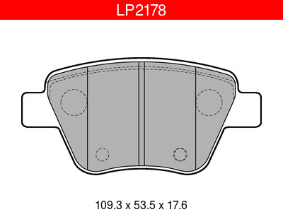 JARRUPALASARJA DELPHI TAKA, AUDI, SEAT, SKODA, VW - Jarrupalasarjat - LP2178 - 1