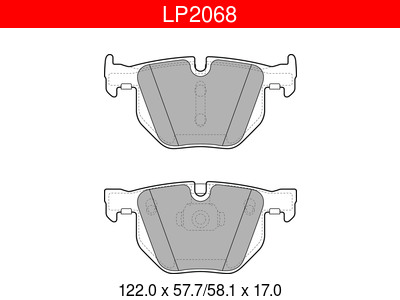 JARRUPALASARJA DELPHI TAKA, BMW - Jarrupalasarjat - LP2068 - 1