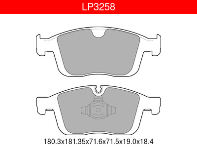 JARRUPALASARJA DELPHI , VOLVO XC60 - Jarrupalasarjat - LP3258 - 1