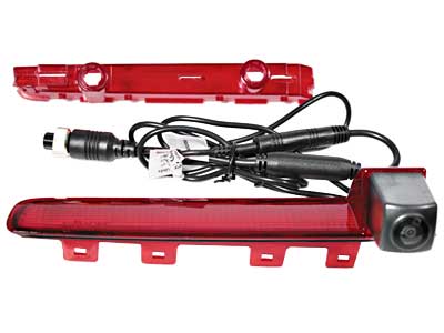 Jarruvaloperuutuskamera 12V 4-nap - VW Transporter T5 & T6 (pariovi) - Jarruvalokamerat - 1705-00078 - 1