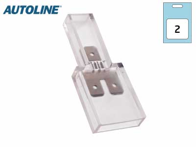 LATTALIITIN 2KPL 6,3MM UROS Y-JATKOKAPPALE /BLISTER - Liitinrima - 1569-20048 - 1