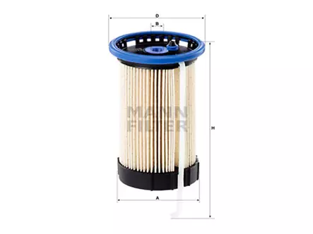 POLTTOAINESUODATIN MANN, FIAT STELVIO (949) - Polttoainesodattimet - 1482-PU7018 - 1