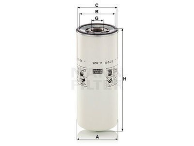 POLTTOAINESUODATIN MANN - Polttoainesodattimet - 1482-WDK1110228 - 1