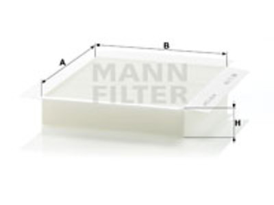 RAITISILMASUODATIN MANN, MB - Raitisilmasuodattimet - 1482-CU2338 - 1