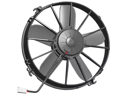 VAPAATUULETIN SPAL 12V 305/331MM IMEVÄ LL/167W - Vapaatuulettimet, yleismallit - 9000-30102038 - 1