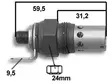 HEHKU TA110B, 1854106 12V - Hehkutulpat - 8003-0718 - 1