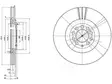 JARRULEVY DELPHI, 2 KPL / PKT, ETU, AUDI S3, TT / SEAT IBIZA - Jarrulevyt - BG3528 - 1