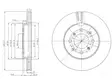 JARRULEVY DELPHI, 2 KPL / PKT, ETU, HONDA JAZZ - Jarrulevyt - BG4148 - 1